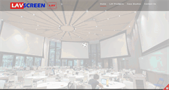 Desktop Screenshot of lavscreen.com